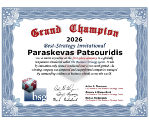 BSI Grand Champion - Ind03 - Paraskevas Patsouridis